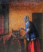 Pieter de Hooch, Die Goldwagerin